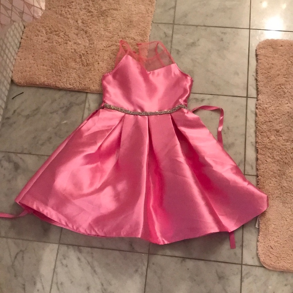 Pink formal dress
